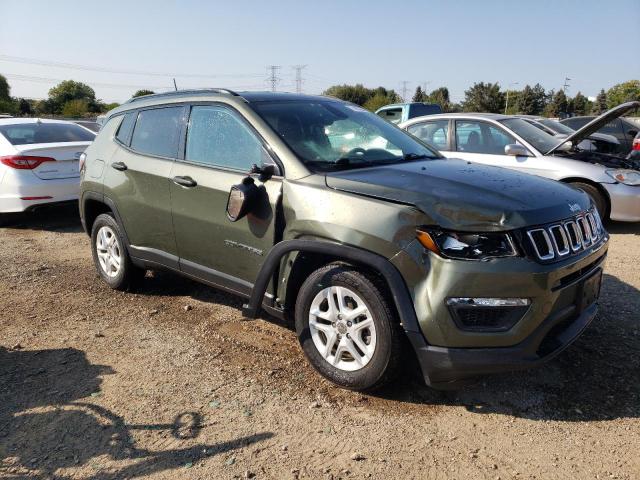 3C4NJCAB9JT137835 - 2018 JEEP COMPASS SPORT GREEN photo 4