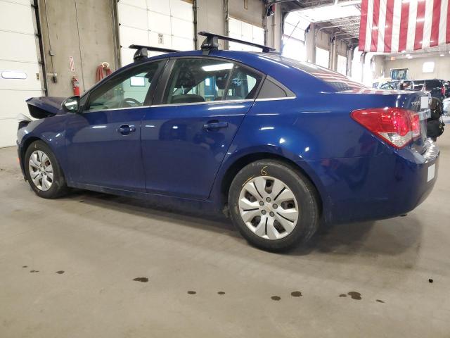 1G1PC5SH6C7406889 - 2012 CHEVROLET CRUZE LS 蓝色 照片 2