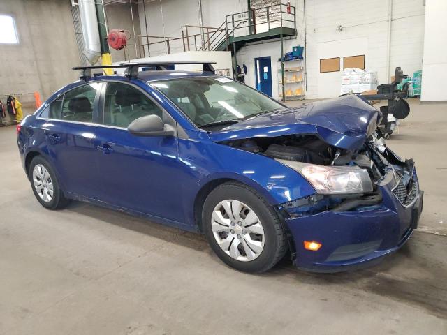 1G1PC5SH6C7406889 - 2012 CHEVROLET CRUZE LS 蓝色 照片 4
