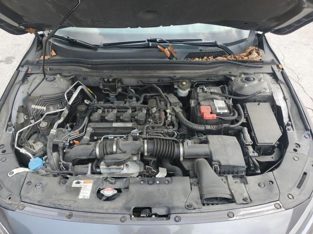 1HGCV1F13KA114884 - 2019 HONDA ACCORD LX Сұр фото 11