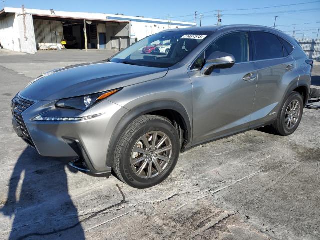 JTJBJRBZ6K2107662 - 2019 LEXUS NX 300H GRAY photo 1