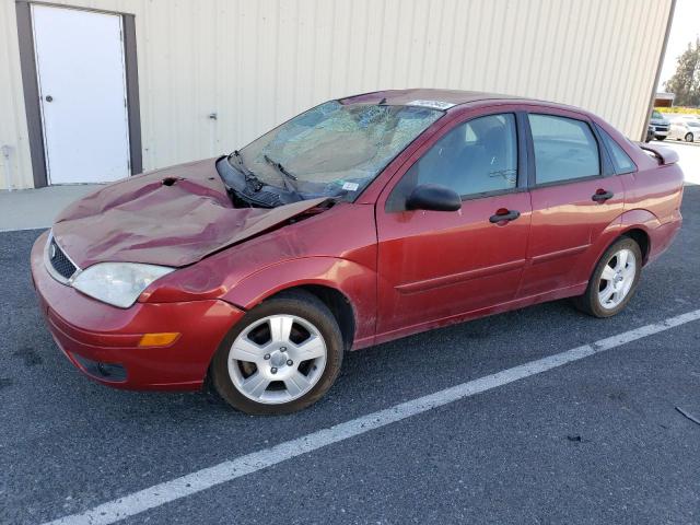 1FAFP34N35W316998 - 2005 FORD FOCUS ZX4 RED photo 1