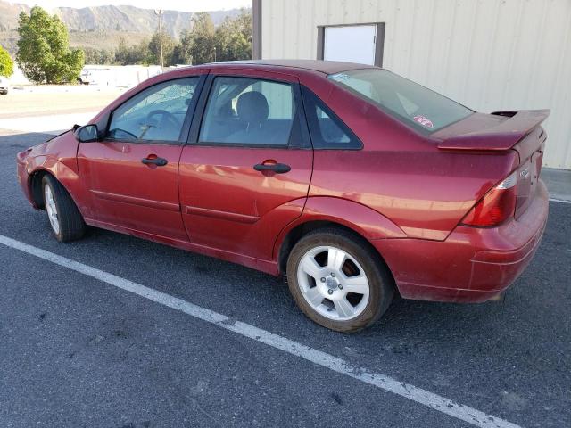 1FAFP34N35W316998 - 2005 FORD FOCUS ZX4 RED photo 2