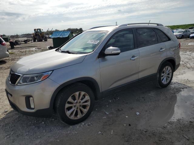 5XYKU4A77FG647790 - 2015 KIA SORENTO EX SILVER photo 1