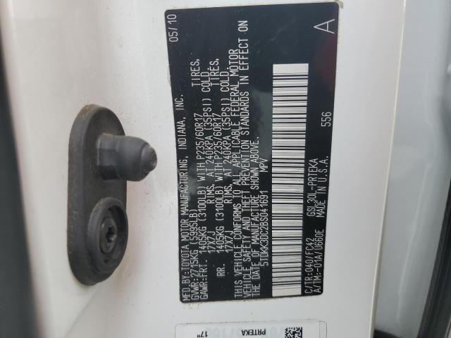 5TDKK3DC2BS041691 - 2011 TOYOTA SIENNA LE 白色 照片 13