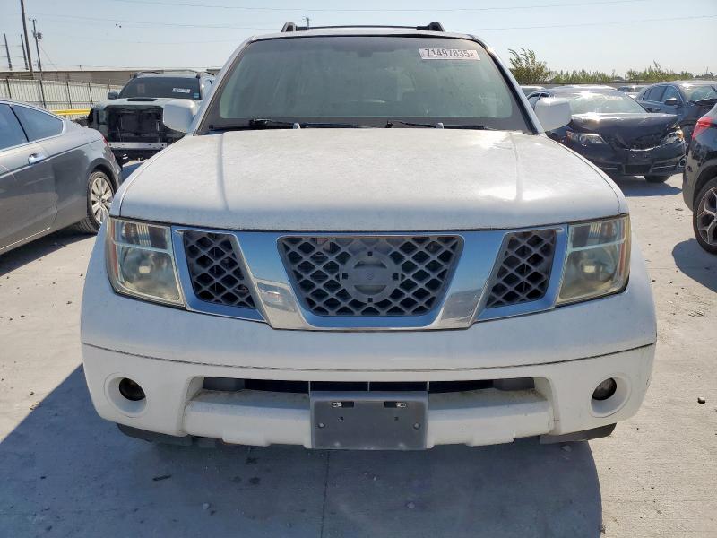 5N1AR18U27C634647 - 2007 NISSAN PATHFINDER LE თეთრი ფოტო 5