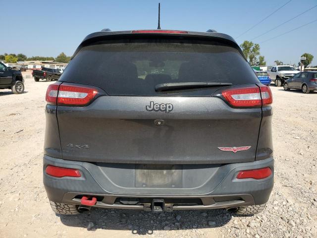 1C4PJMBS8FW524780 - 2015 JEEP CHEROKEE TRAILHAWK GRAY photo 6