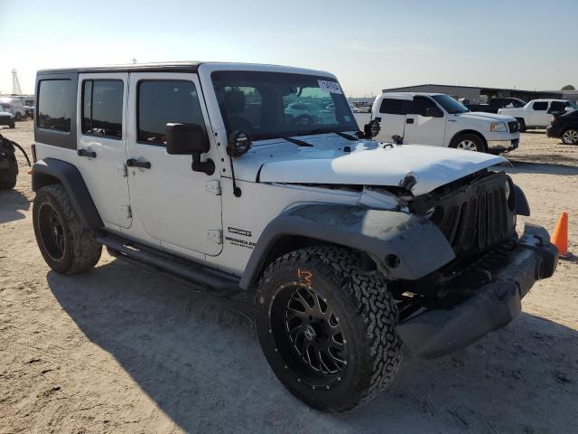 1C4BJWDG2FL628679 - 2015 JEEP WRANGLER U SPORT WHITE photo 4