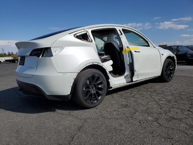 5YJYGDEE8MF276749 - 2021 TESLA MODEL Y Weiß Foto 3