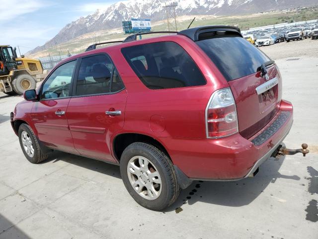 2HNYD18674H541628 - 2004 ACURA MDX TOURING RED photo 2