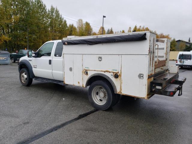 1FDAX57P26ED52391 - 2006 FORD F550 SUPER DUTY WHITE photo 2