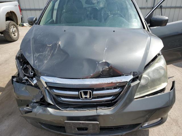 5FNRL388X7B122032 - 2007 HONDA ODYSSEY TOURING GRAY photo 12