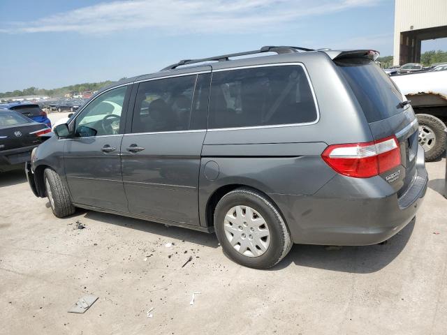 5FNRL388X7B122032 - 2007 HONDA ODYSSEY TOURING GRAY photo 2
