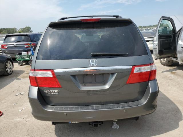 5FNRL388X7B122032 - 2007 HONDA ODYSSEY TOURING GRAY photo 6