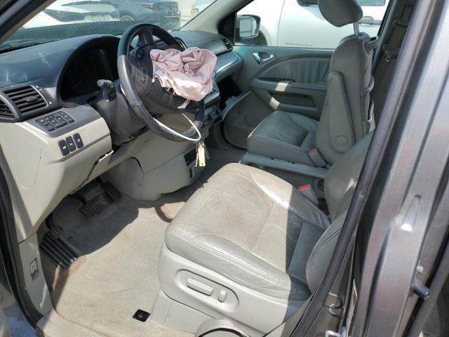 5FNRL388X7B122032 - 2007 HONDA ODYSSEY TOURING GRAY photo 7