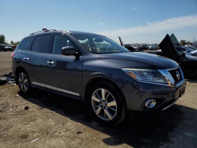 5N1AR2MM8EC725320 - 2014 NISSAN PATHFINDER S GRAY photo 4