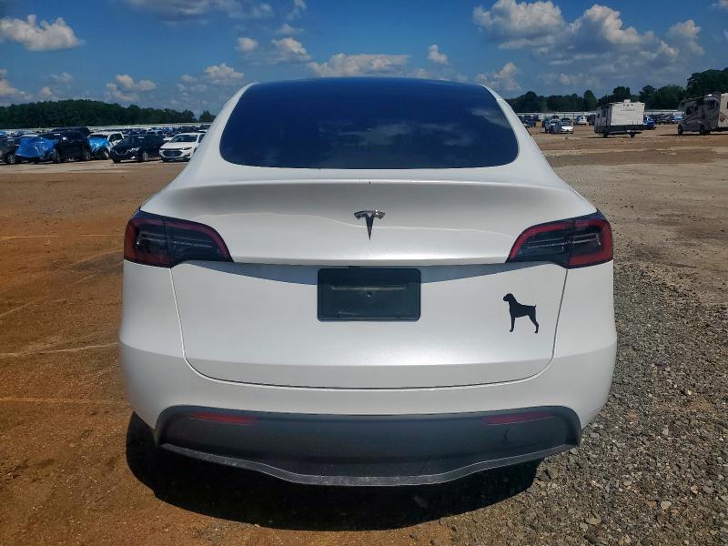 7SAYGDED2SA379489 - 2025 TESLA MODEL Y WHITE photo 6