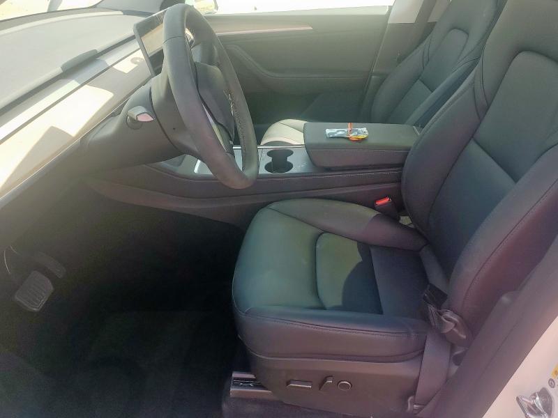 7SAYGDED2SA379489 - 2025 TESLA MODEL Y WHITE photo 7