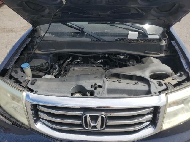 5FNYF4H53DB065098 - 2013 HONDA PILOT EXL 蓝色 照片 12