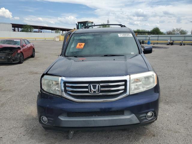 5FNYF4H53DB065098 - 2013 HONDA PILOT EXL 蓝色 照片 5