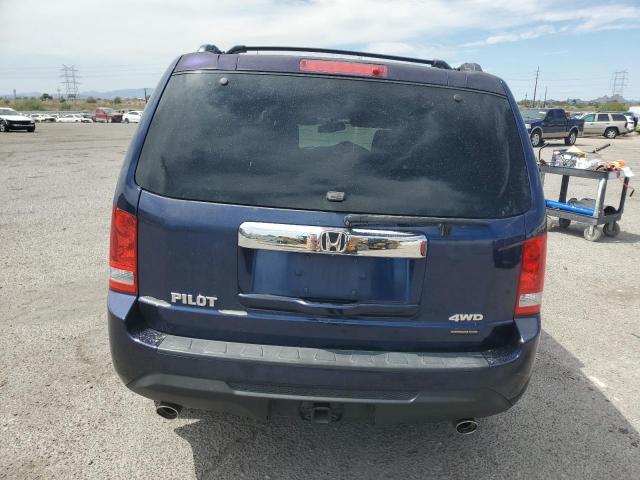 5FNYF4H53DB065098 - 2013 HONDA PILOT EXL 蓝色 照片 6