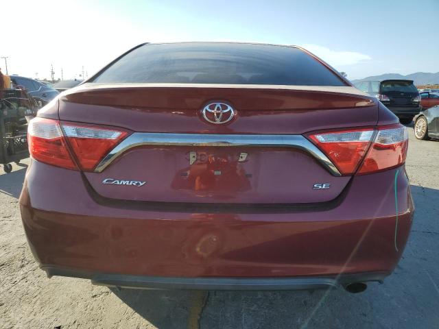4T1BF1FK8GU606800 - 2016 TOYOTA CAMRY LE RED photo 6