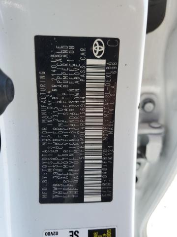 5YFB4MDE4RP156944 - 2024 TOYOTA COROLLA LE WHITE photo 13