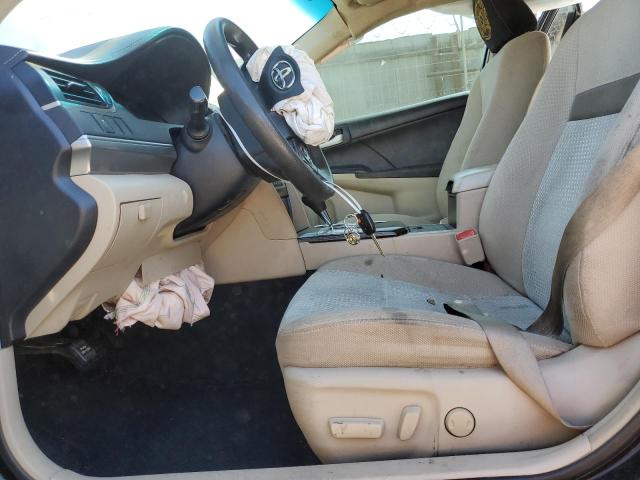 4T1BF1FK9CU068246 - 2012 TOYOTA CAMRY BASE BLACK photo 7