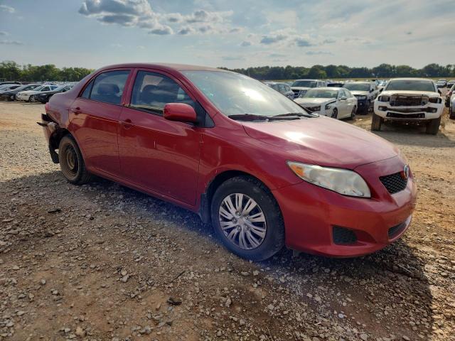 1NXBU4EE8AZ328586 - 2010 TOYOTA COROLLA BASE RED photo 4