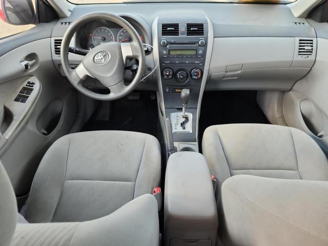 1NXBU4EE8AZ328586 - 2010 TOYOTA COROLLA BASE RED photo 8