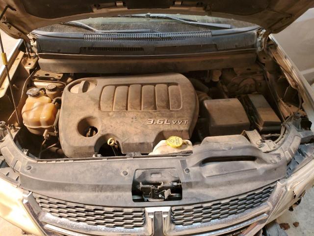 3D4PG1FG2BT526126 - 2011 DODGE JOURNEY MAINSTREET SILVER photo 12