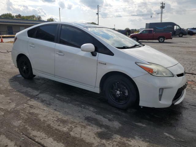 JTDKN3DUXC5451470 - 2012 TOYOTA PRIUS WHITE photo 4