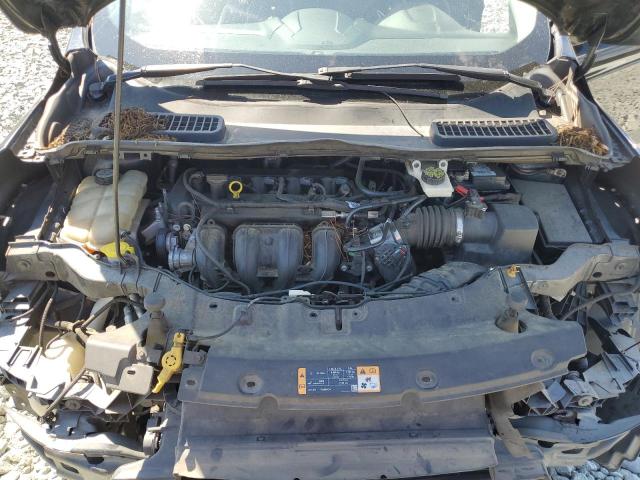 1FMCU0F78DUC19515 - 2013 FORD ESCAPE S BLACK photo 11