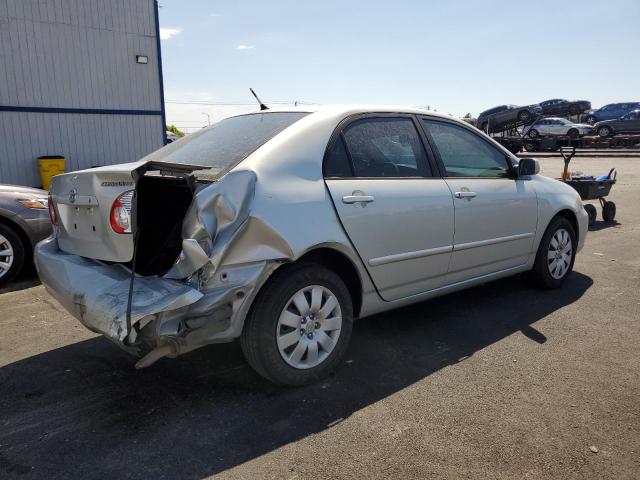 1NXBR38E03Z080991 - 2003 TOYOTA COROLLA CE Күміс фото 3