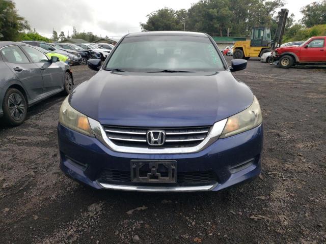 1HGCR2F34EA102615 - 2014 HONDA ACCORD LX BLUE photo 5