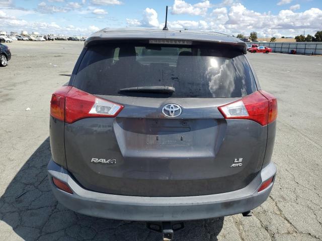 2T3BFREV0FW326966 - 2015 TOYOTA RAV4 LE GRAY photo 6