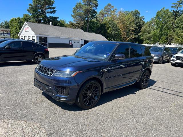 SALWR2RV2KA846503 - 2019 LAND ROVER RANGE ROVE HSE BLUE photo 2