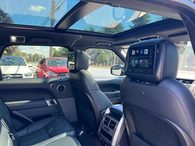 SALWR2RV2KA846503 - 2019 LAND ROVER RANGE ROVE HSE BLUE photo 9