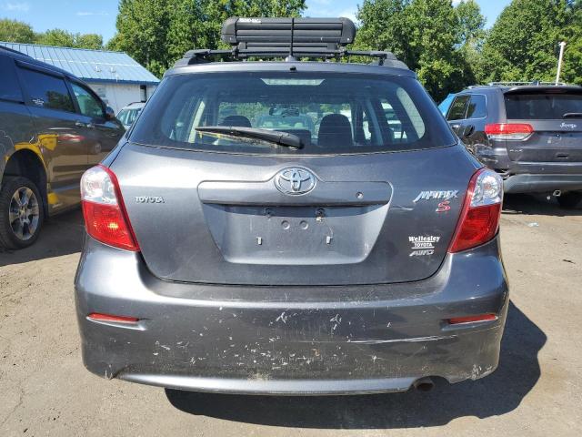 2T1LE40E29C003826 - 2009 TOYOTA COROLLA MA S GRAY photo 6