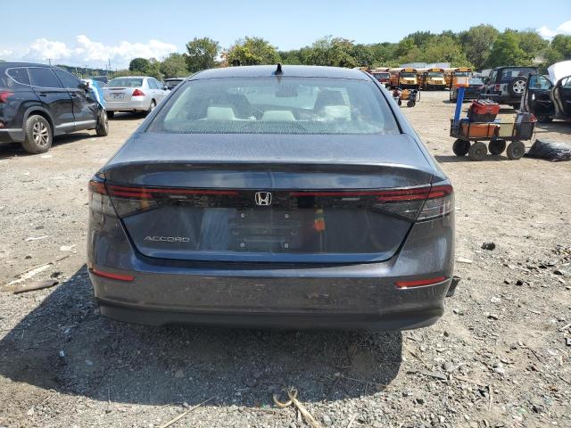 1HGCY1F22PA004321 - 2023 HONDA ACCORD LX GRAY photo 6