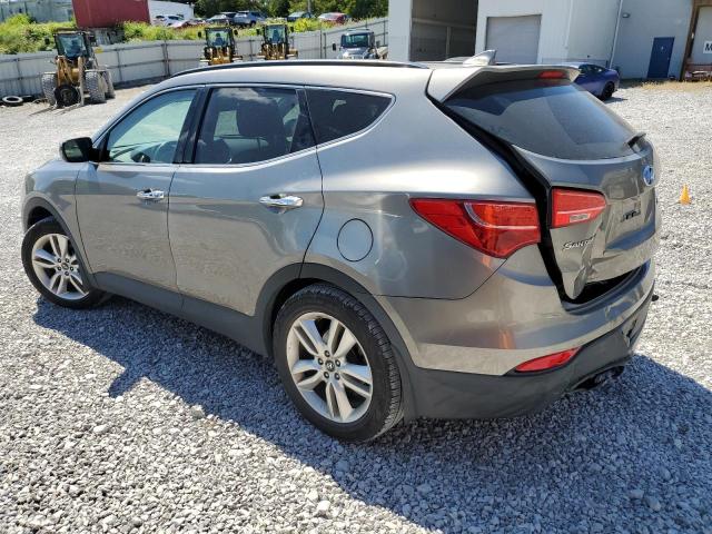 5XYZW4LAXFG239754 - 2015 HYUNDAI SANTA FE SPORT GRAY photo 2