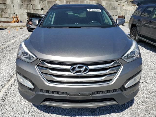 5XYZW4LAXFG239754 - 2015 HYUNDAI SANTA FE SPORT GRAY photo 5