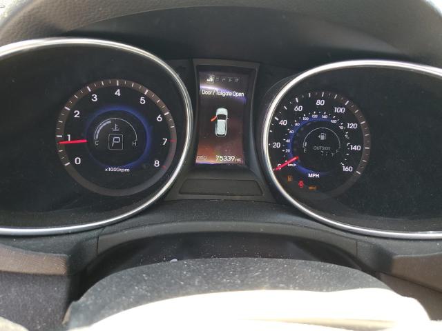 5XYZW4LAXFG239754 - 2015 HYUNDAI SANTA FE SPORT GRAY photo 9