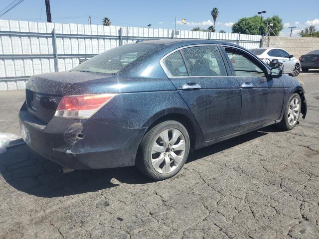 5KBCP3F81AB014789 - 2010 HONDA ACCORD EXL BLUE photo 3
