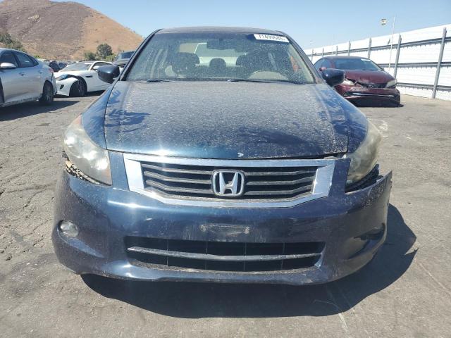 5KBCP3F81AB014789 - 2010 HONDA ACCORD EXL BLUE photo 5