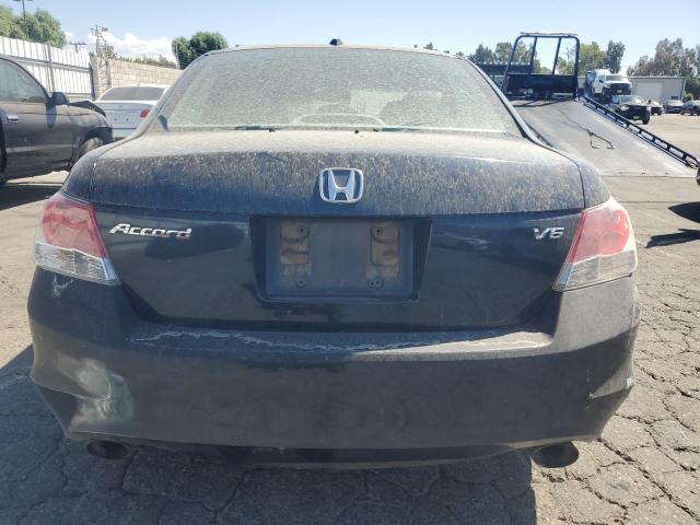 5KBCP3F81AB014789 - 2010 HONDA ACCORD EXL BLUE photo 6