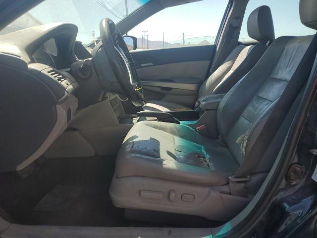 5KBCP3F81AB014789 - 2010 HONDA ACCORD EXL BLUE photo 7