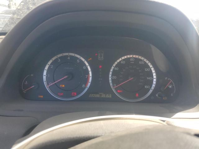 5KBCP3F81AB014789 - 2010 HONDA ACCORD EXL BLUE photo 9