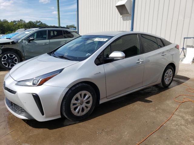 JTDKARFU4L3126577 - 2020 TOYOTA PRIUS L SILVER photo 1