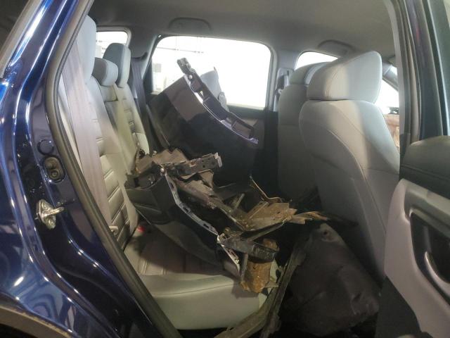 2HKRW6H37KH206672 - 2019 HONDA CR-V LX BLUE photo 10